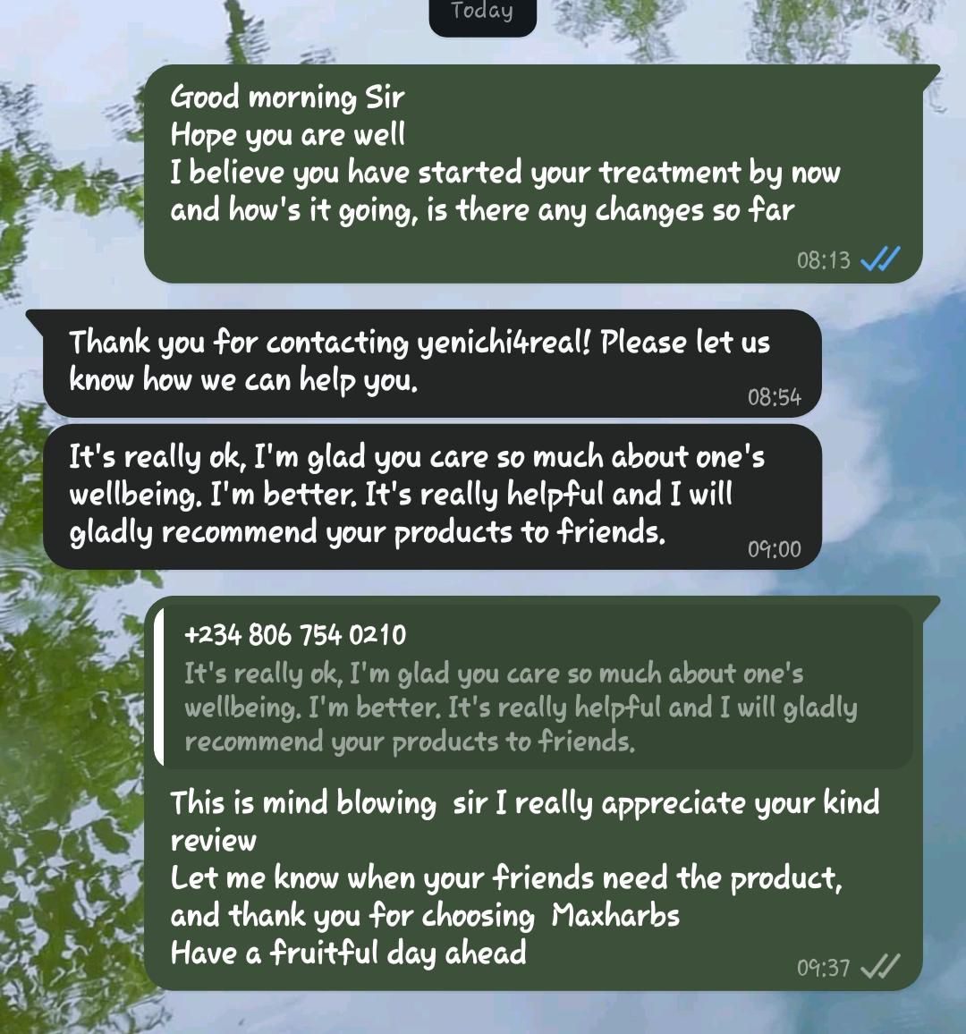 Customer review